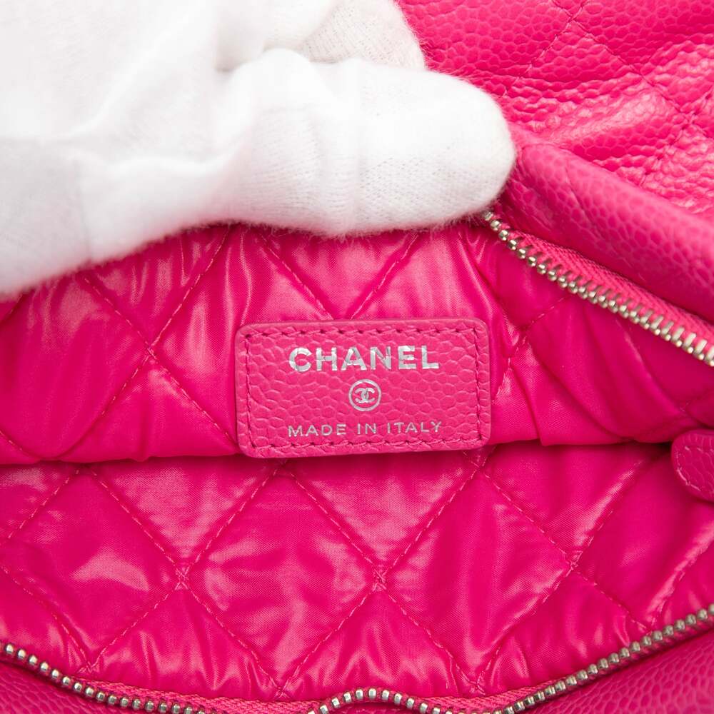 Chanel Beauty Cc Clutch Quilted Caviar #251536C12B - Picture 5 of 8